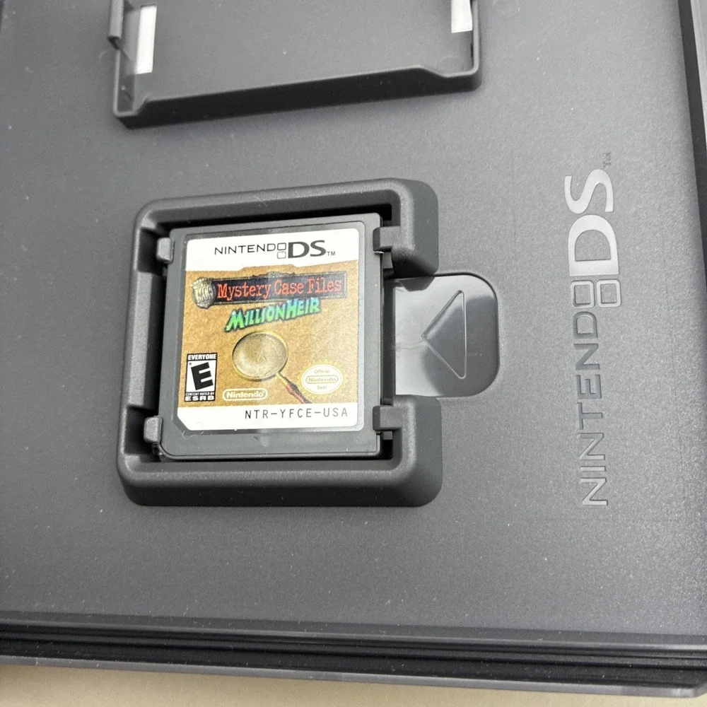 Mystery Case‎ Files MillionHeir Nintendo DS Game CIB NTR-YFCE-USA Hidden Object